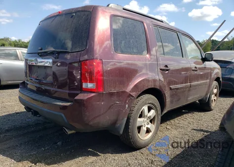 2009 Honda Pilot Ex из США, поврежденный, VIN 5FNYF38469B002179